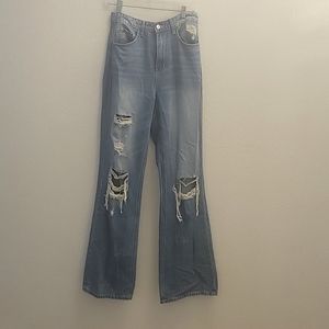 High rise 90s jeans